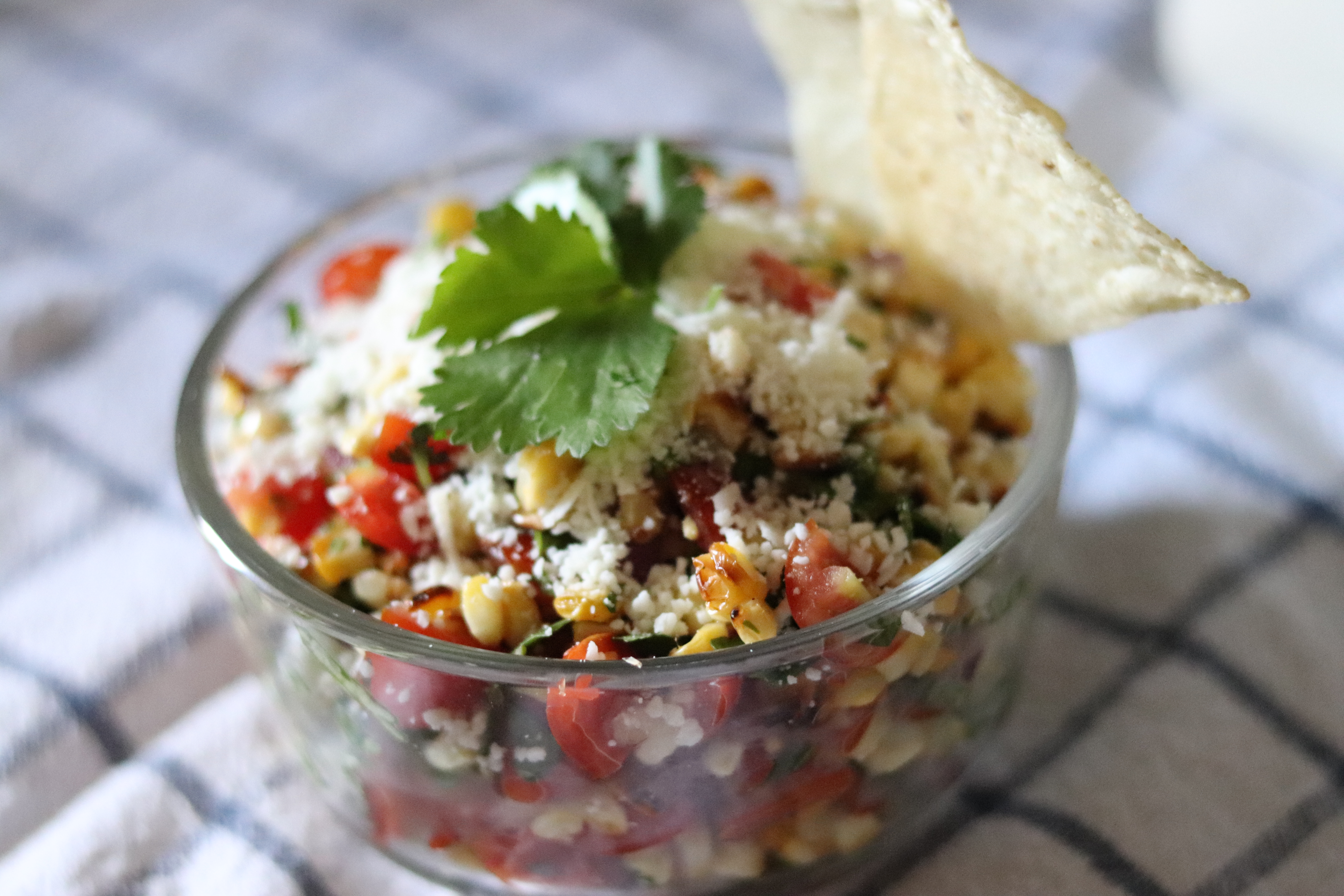 Grilled Corn Salsa