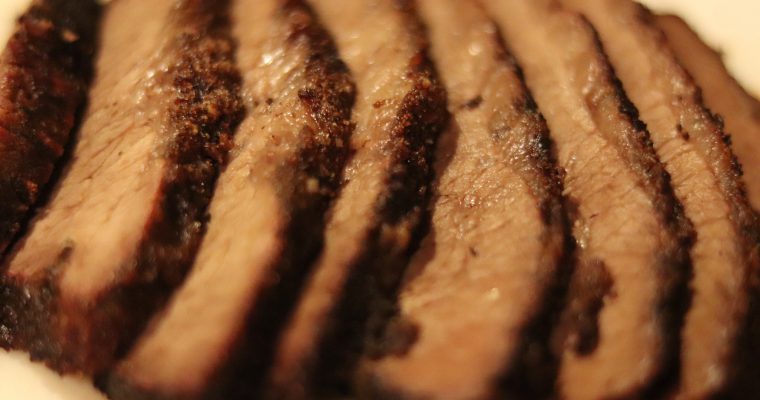 Big Green Egg – Mini Smoked Brisket